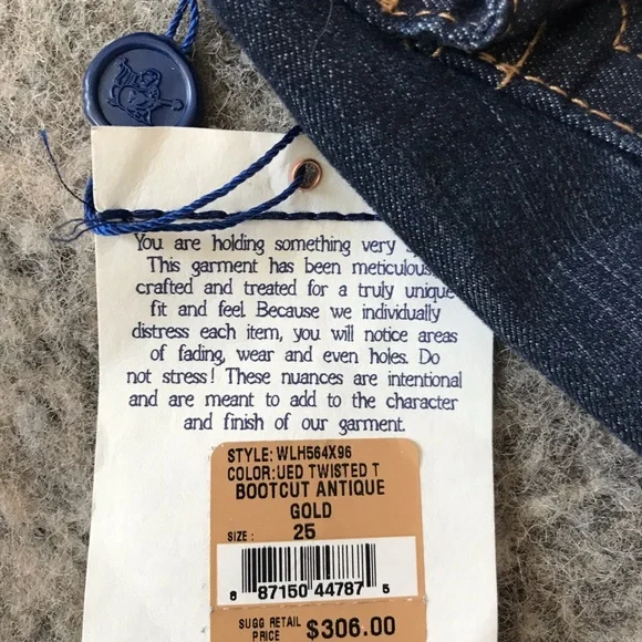 True religion world tour Ladies boot cut jeans - Picture 3 of 13